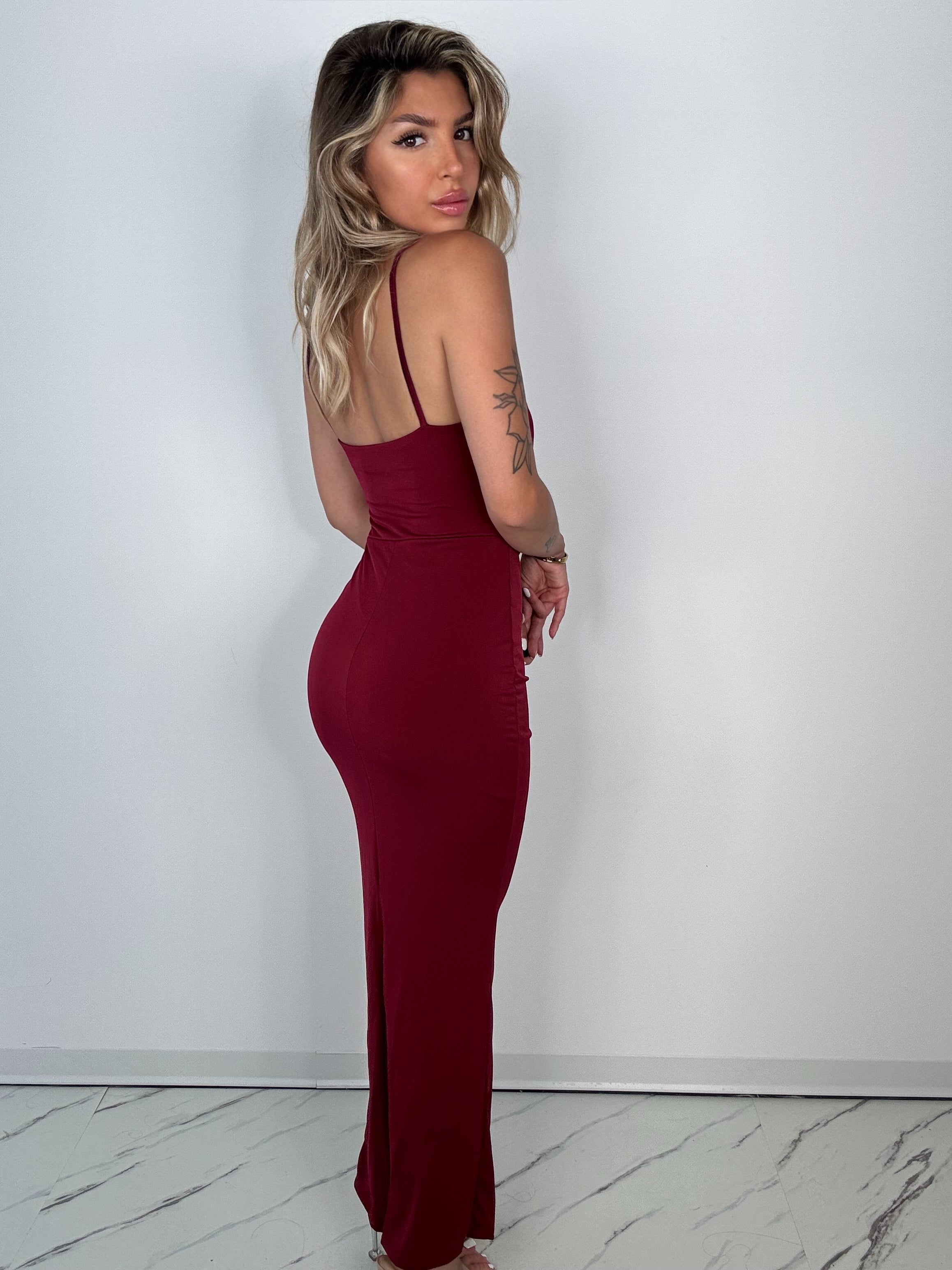 Dress Columbia vino