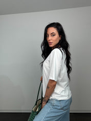 T-shirt joy bianco