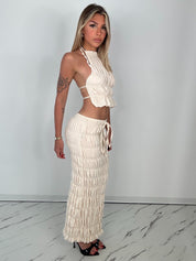 Co/ord riva beige
