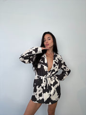 Blazer cow nero