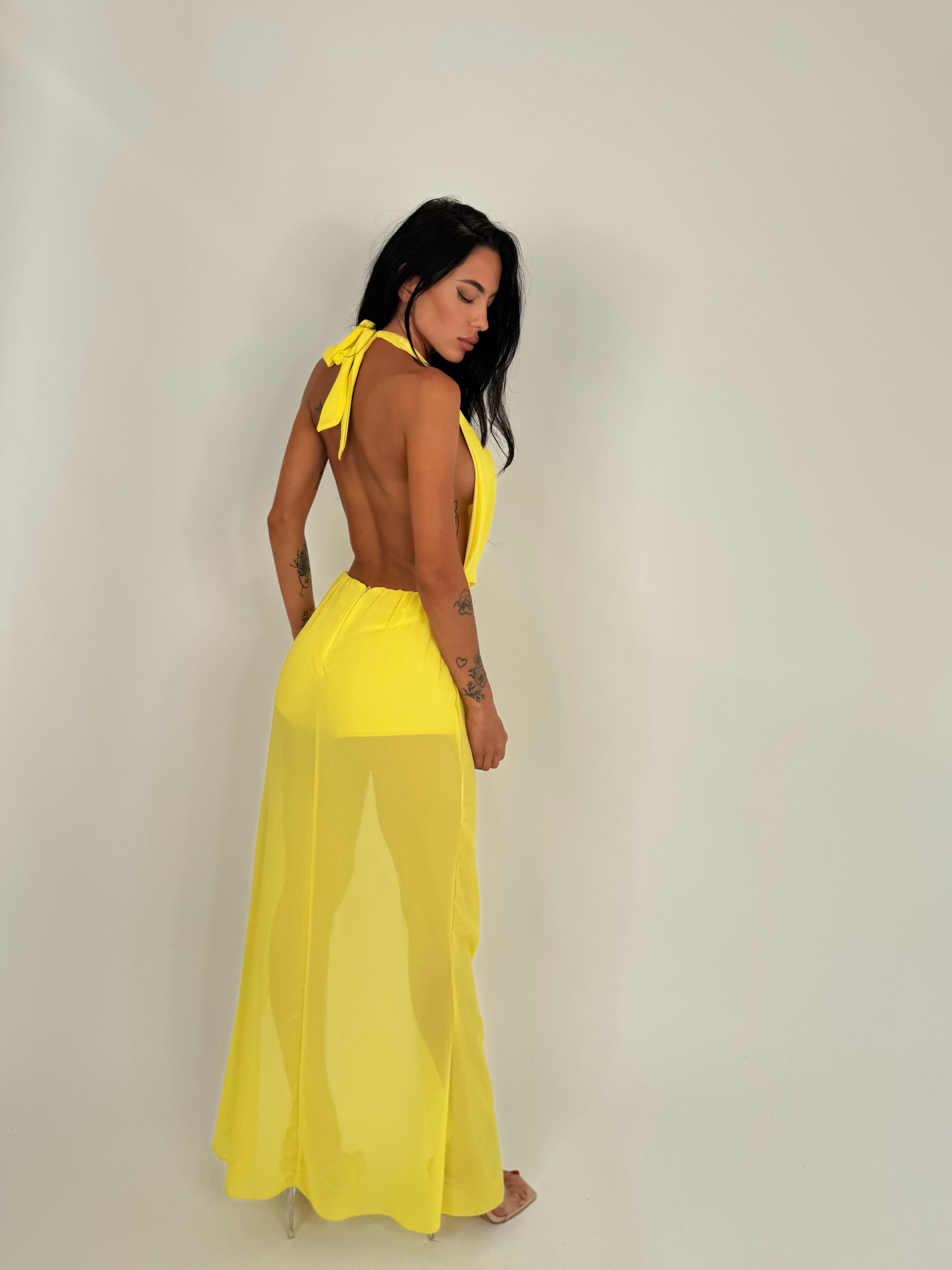 Dress Gea giallo