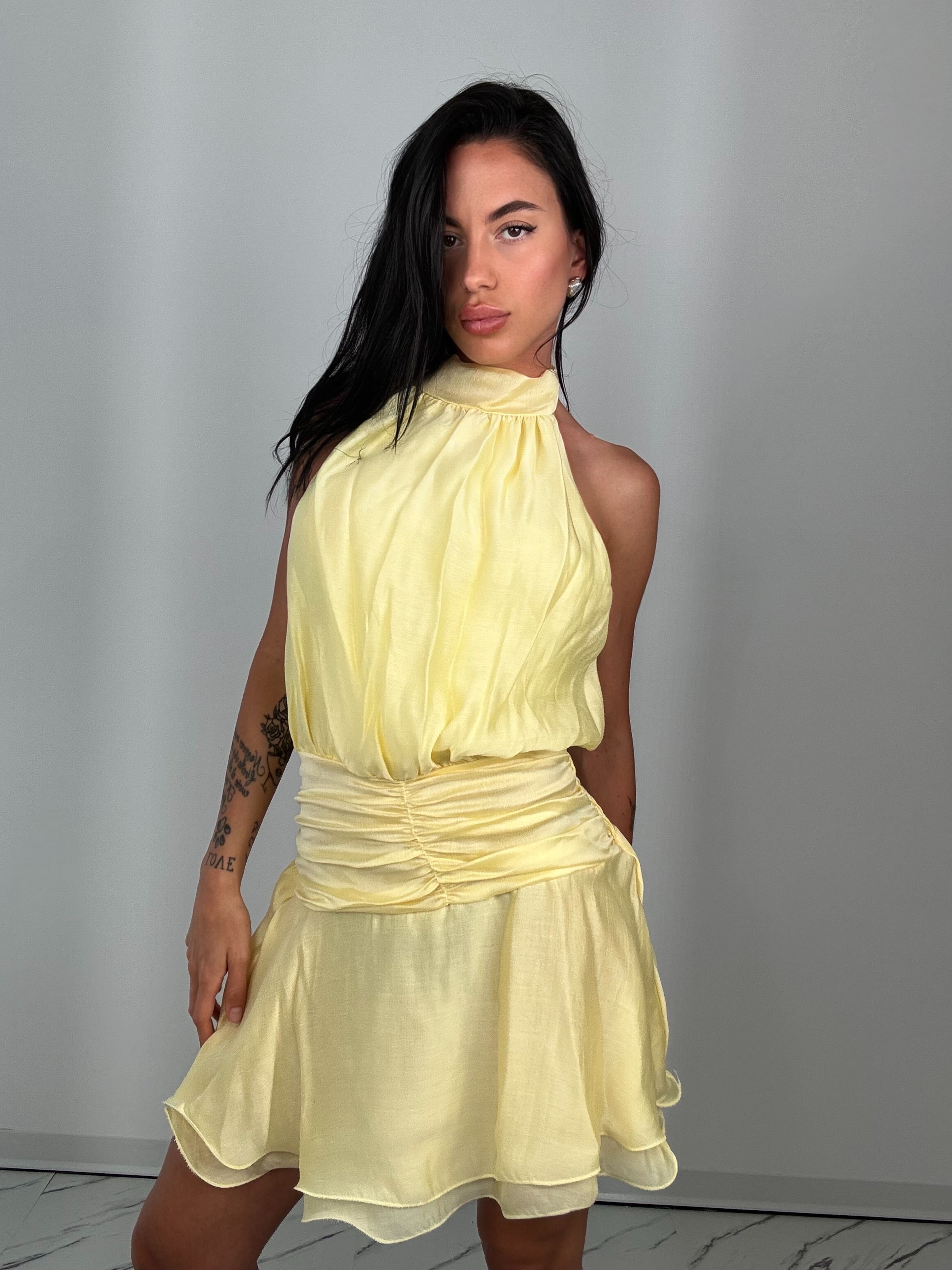 Dress cruise giallo
