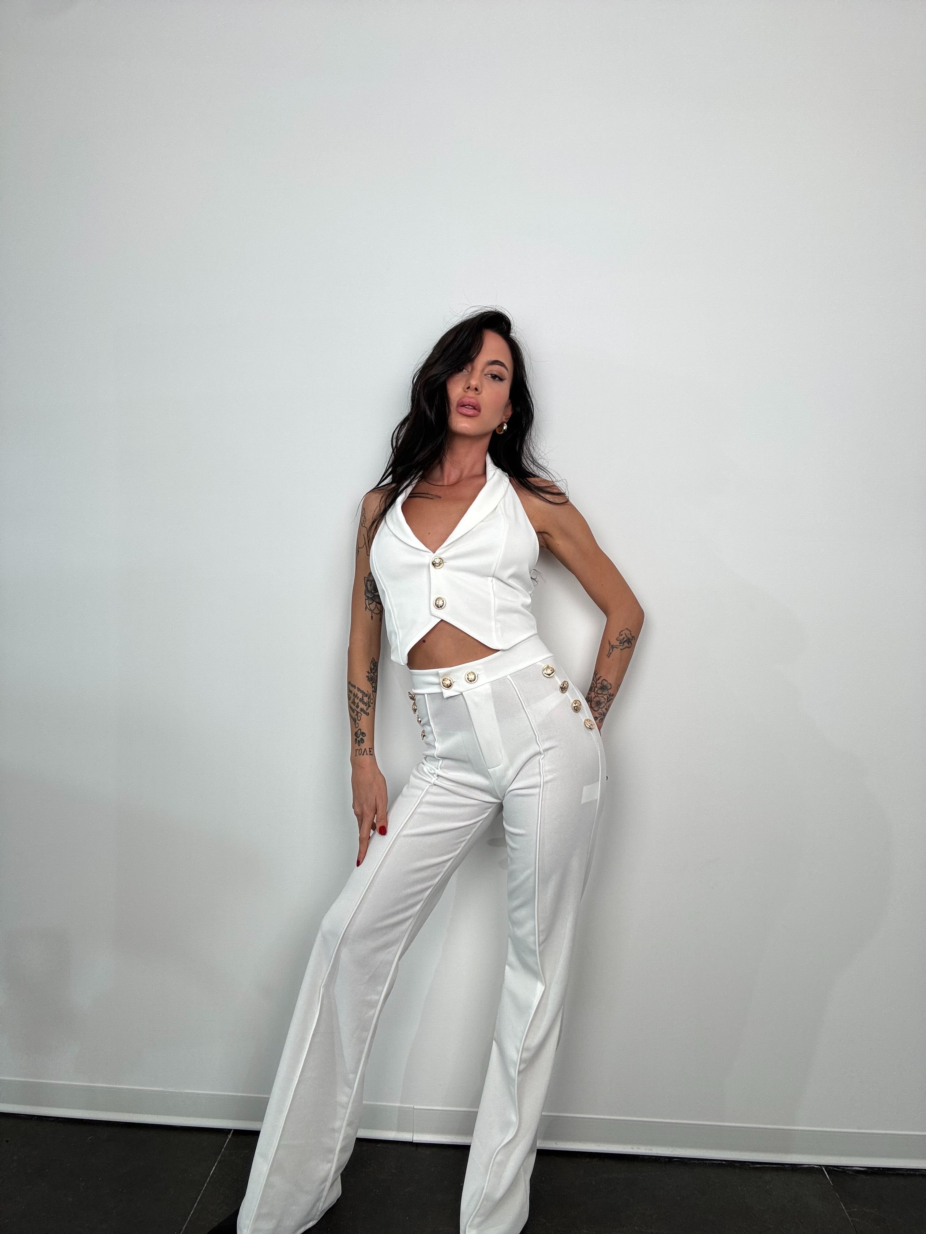 Co/ord raissa bianco