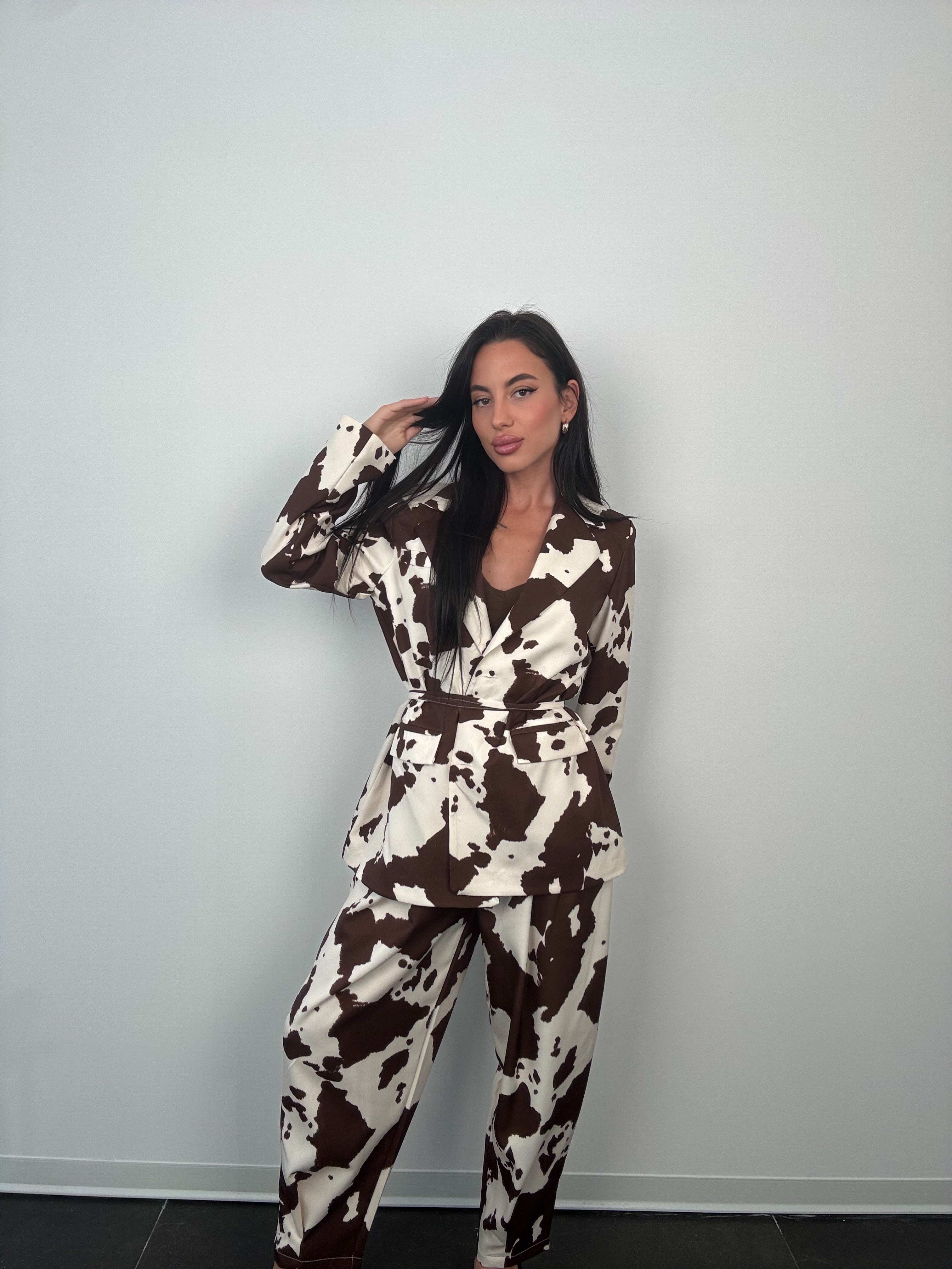 Pantalone cow brown