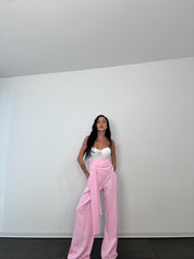 Pantalone lady rosa