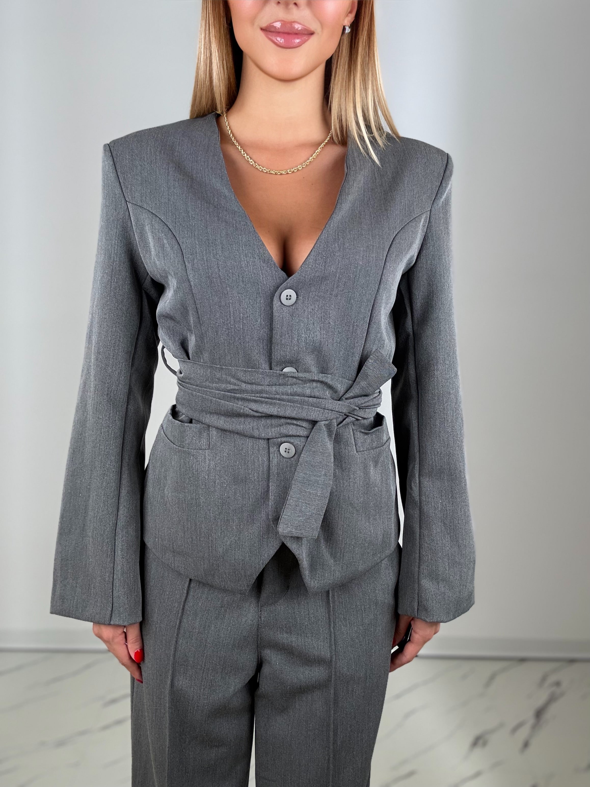 Tailleur Opal grigio