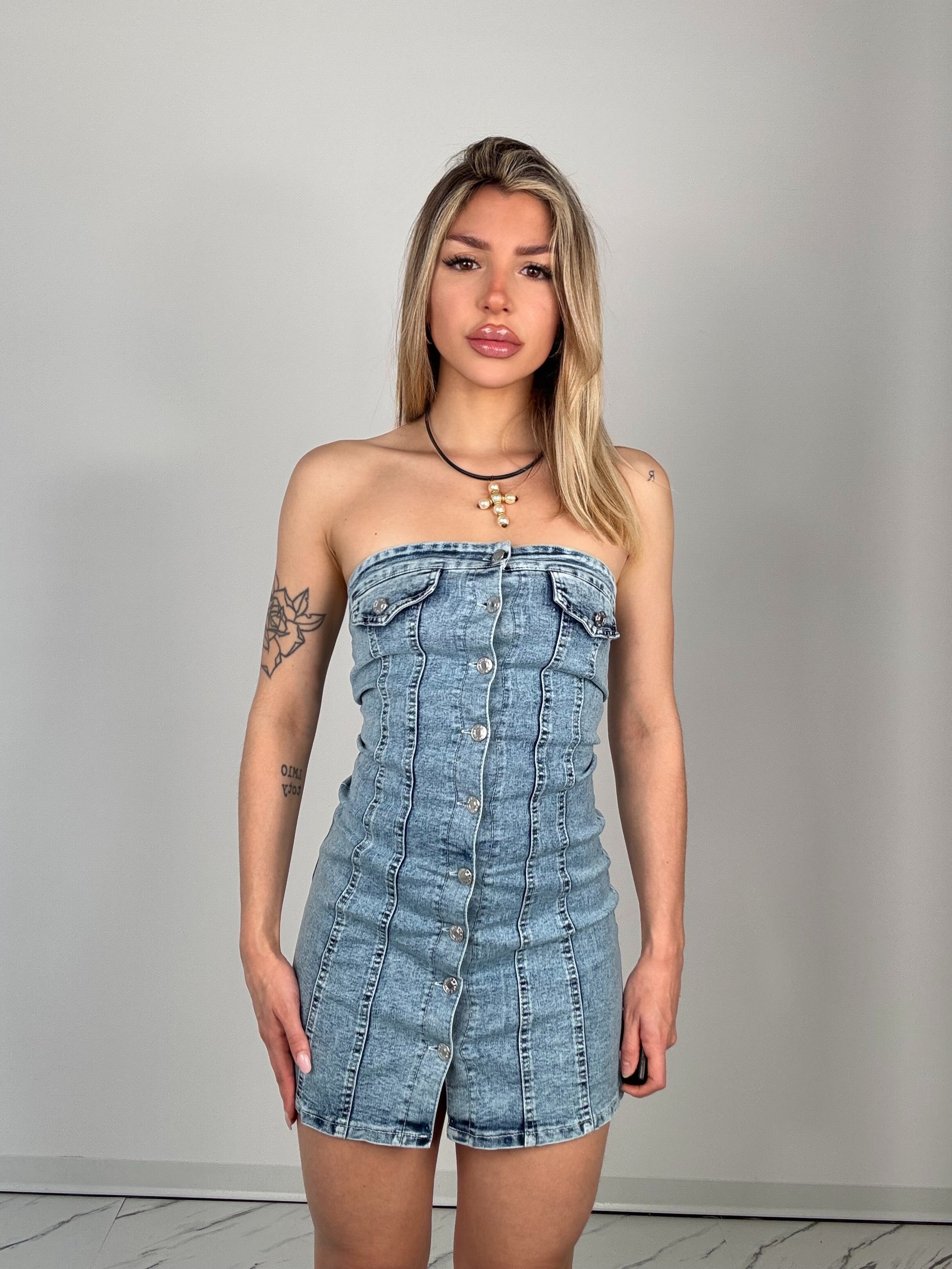 Dress denim halle