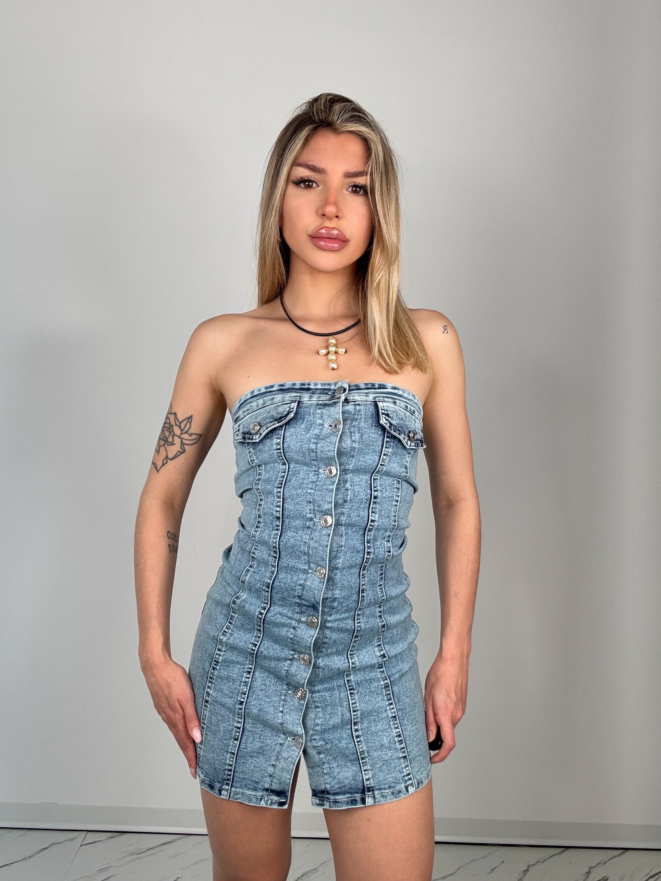Dress denim halle