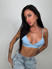 Bralette azzurra