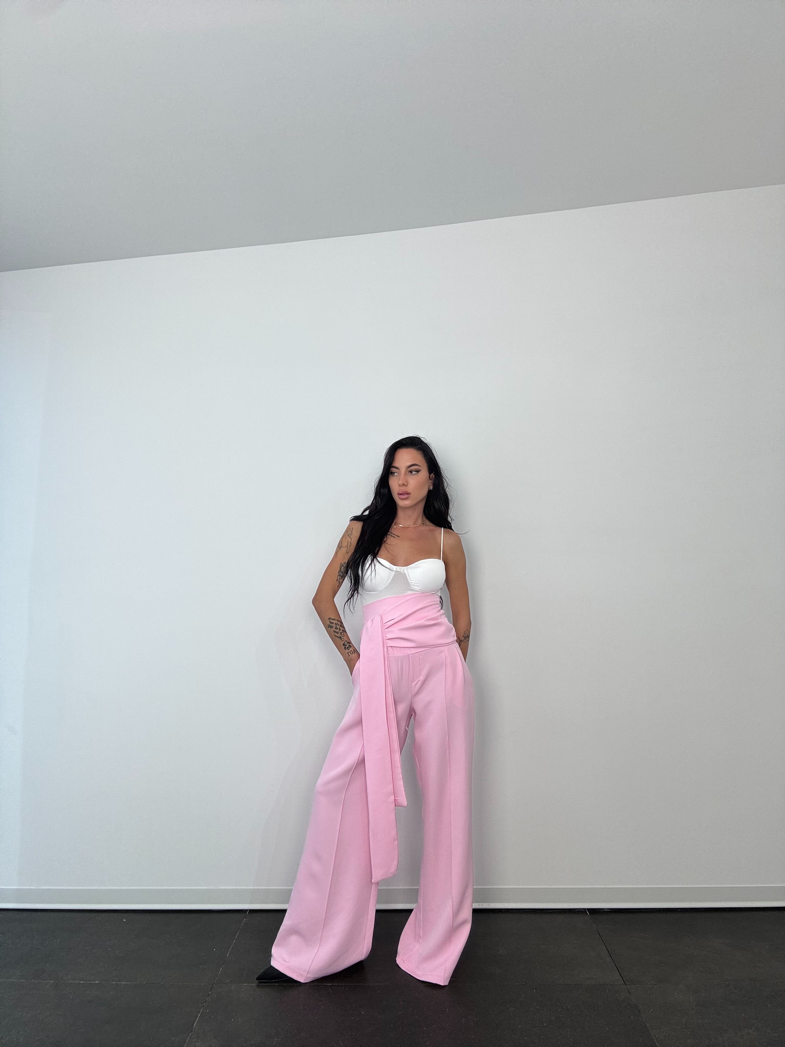 Pantalone lady rosa