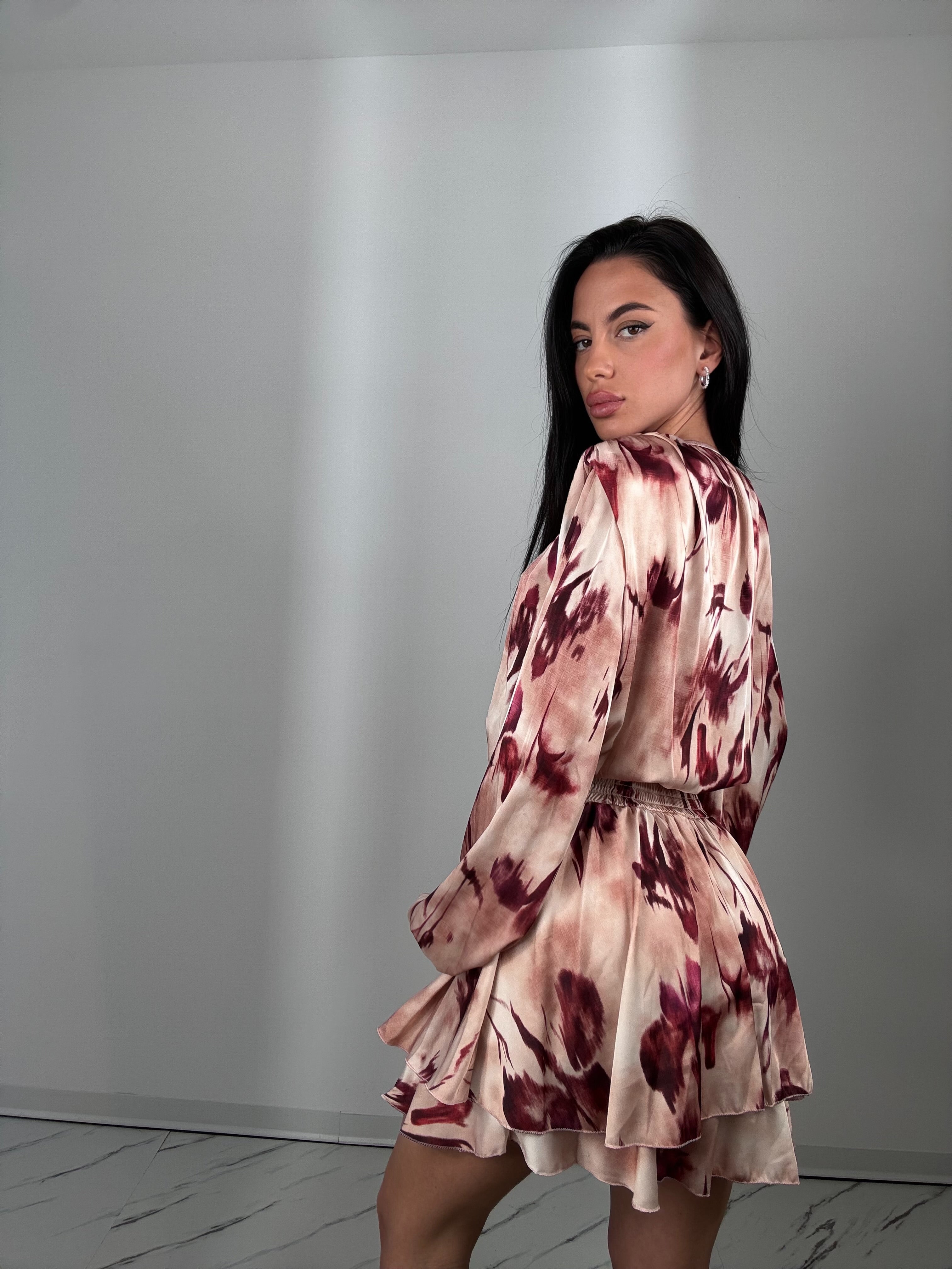 Dress kok cipria