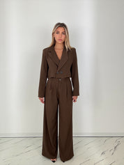 Tailleur poker cioccolato