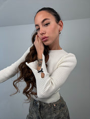 Top dulce bianco