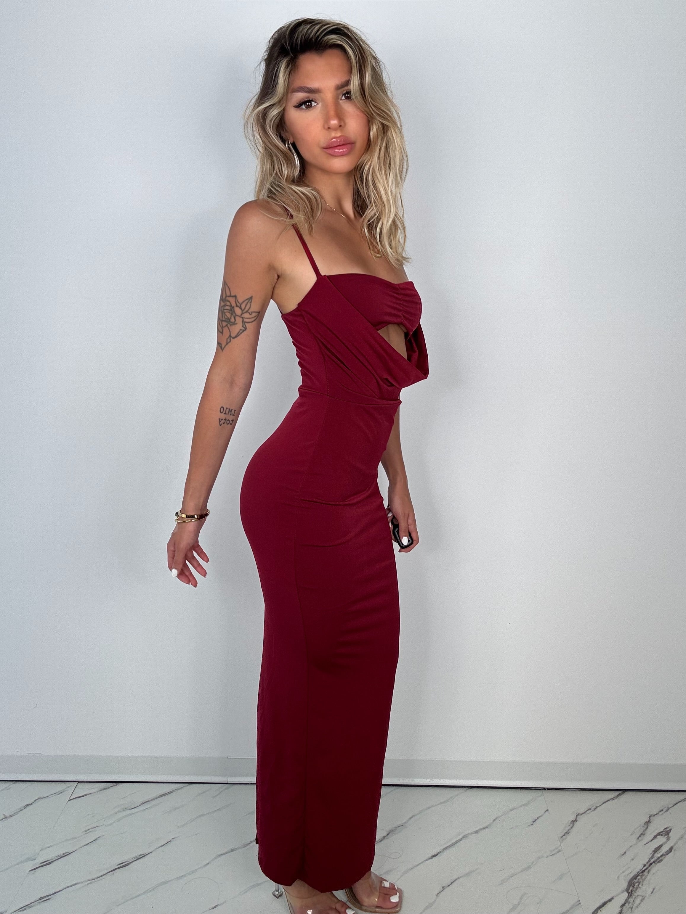 Dress Columbia vino