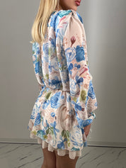 Dress gardenia azzurro