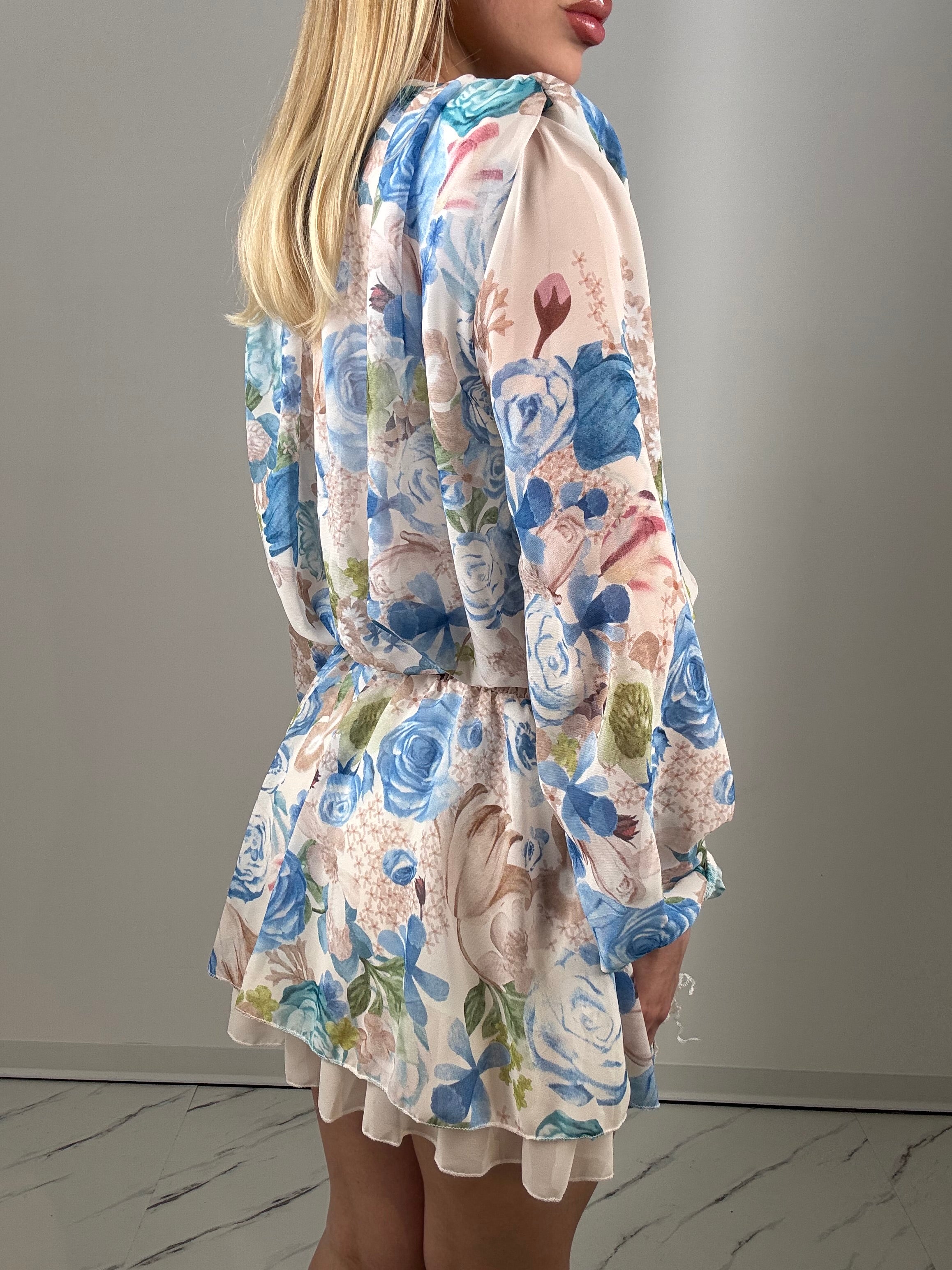 Dress gardenia azzurro