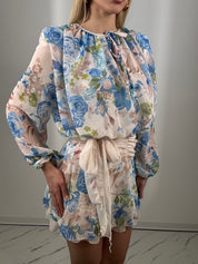 Dress gardenia azzurro