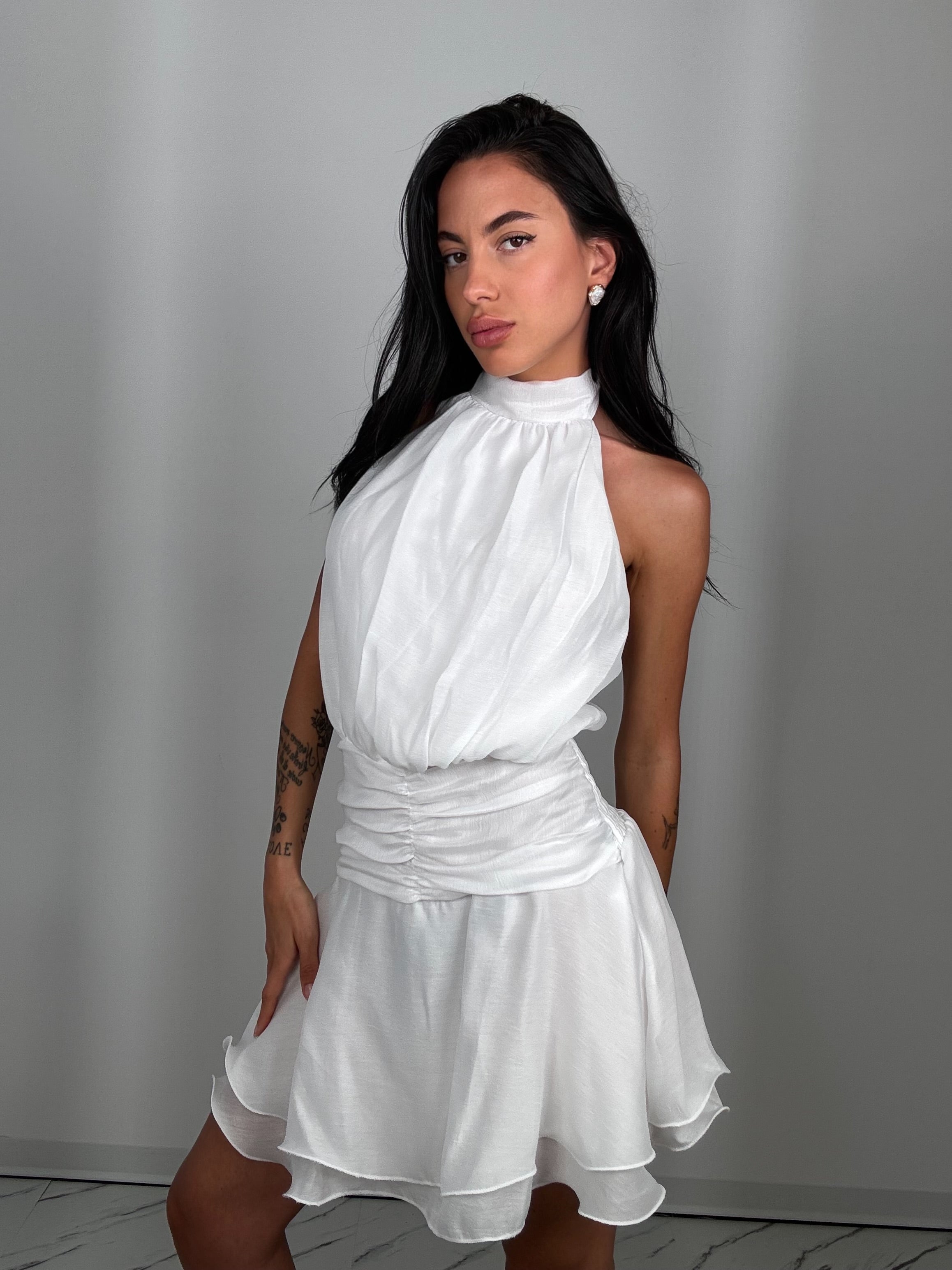 Dress cruise bianco