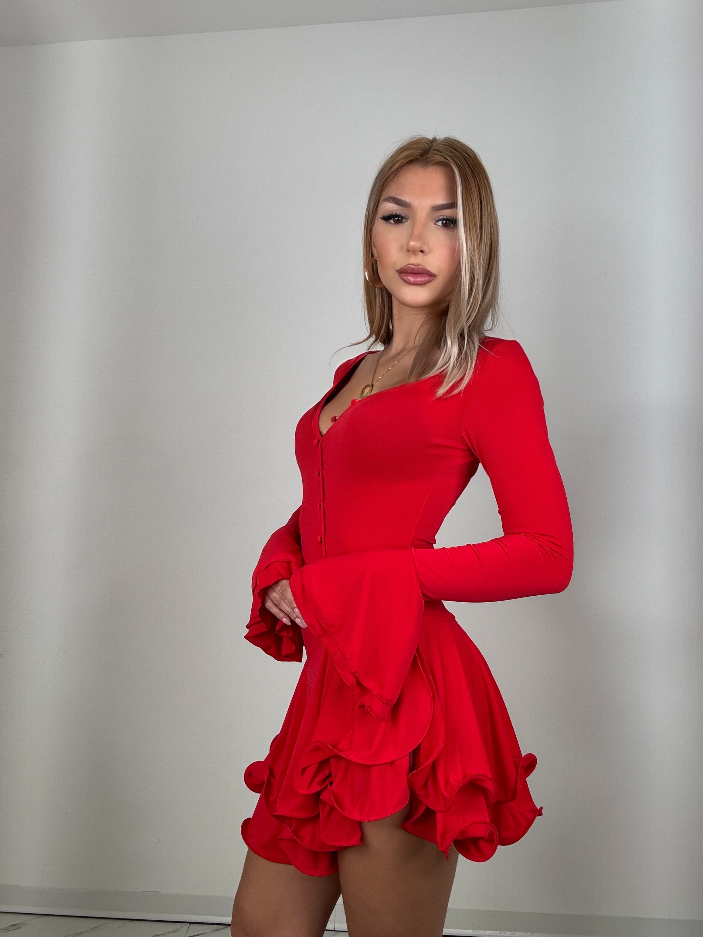 Dress Fabiana rosso