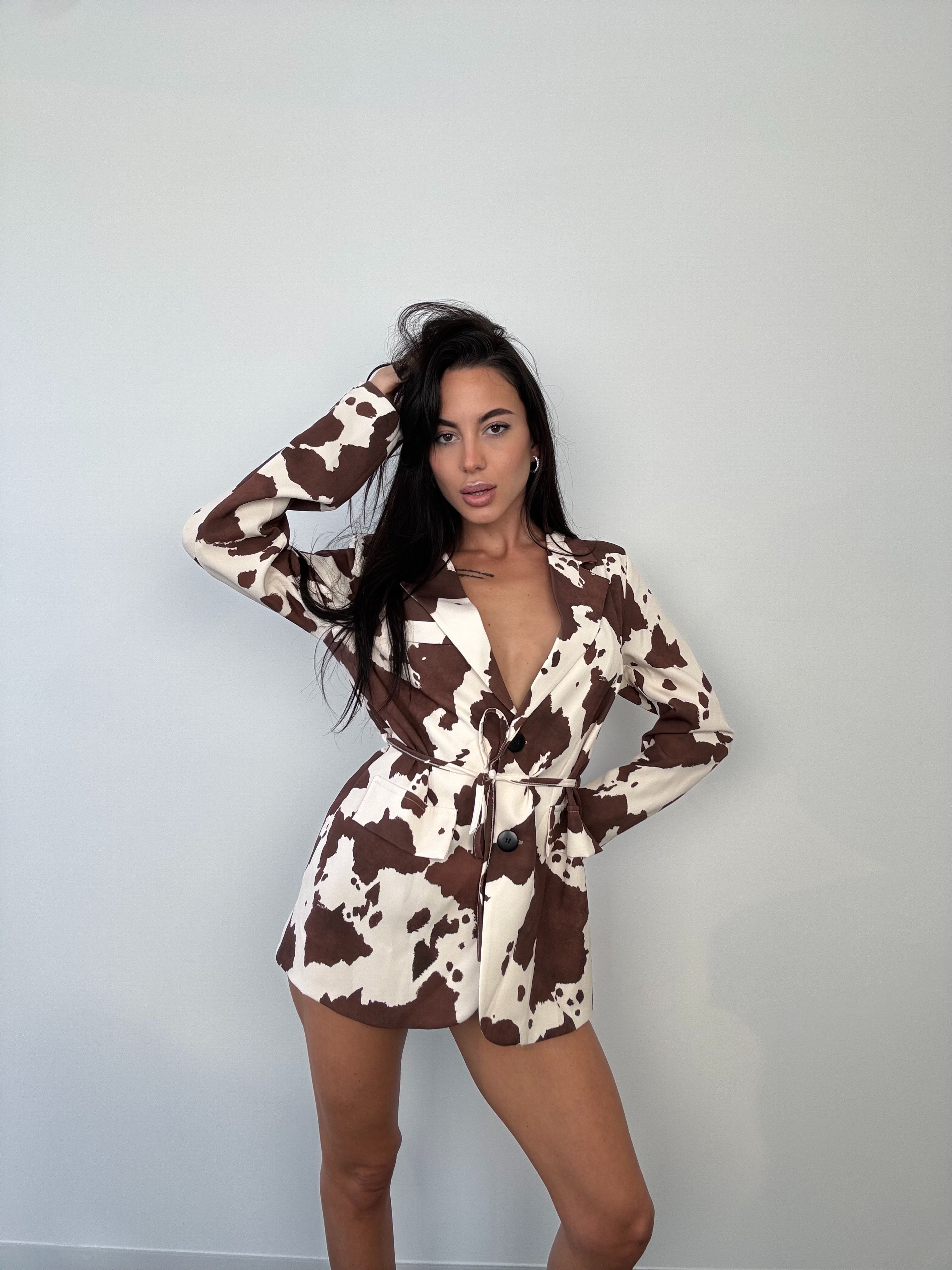 Blazer cow brown