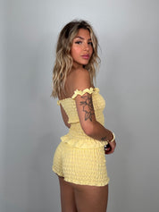 Co/ord sahar giallo