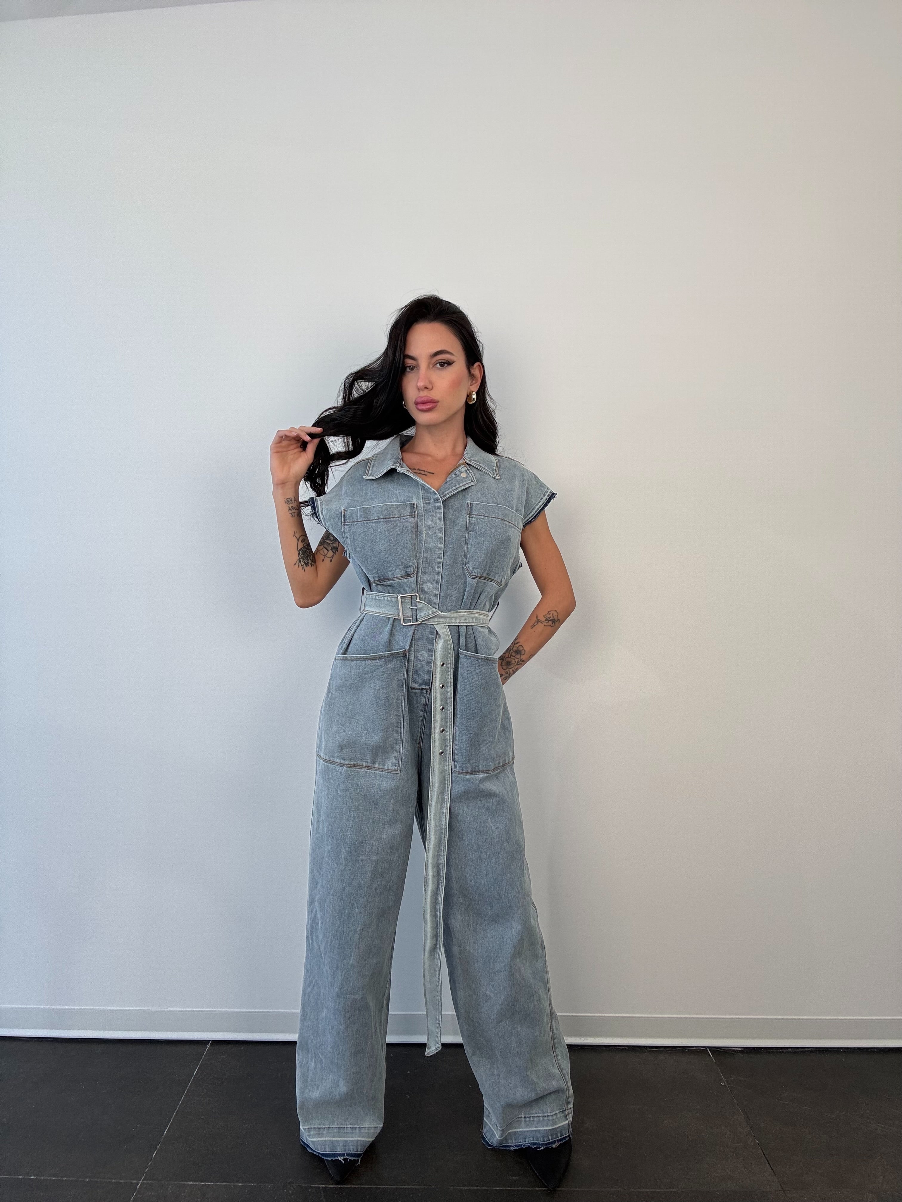Jumpsuit denim boss