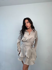 Dress camilla beige
