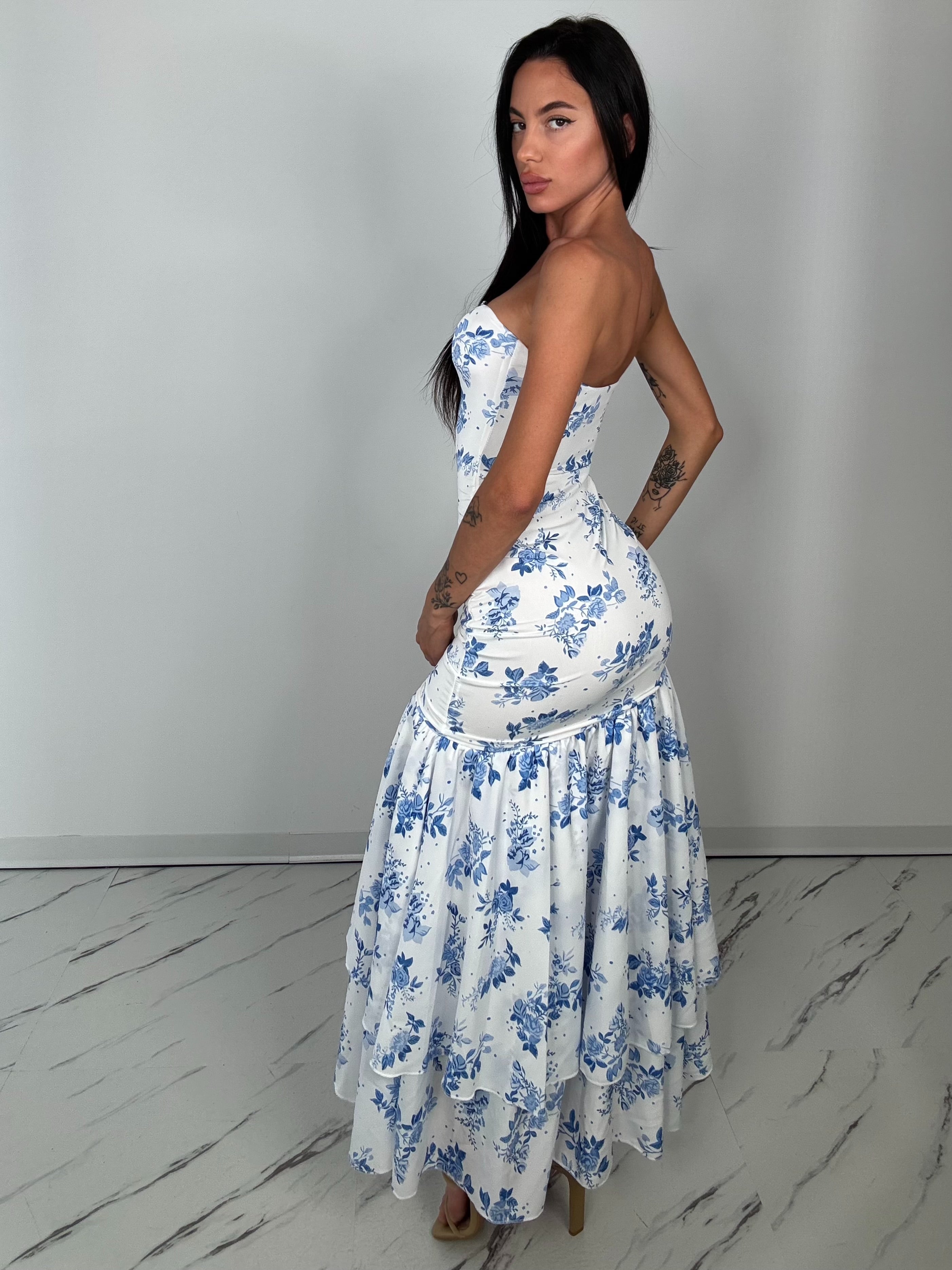 Dress Christian bianco