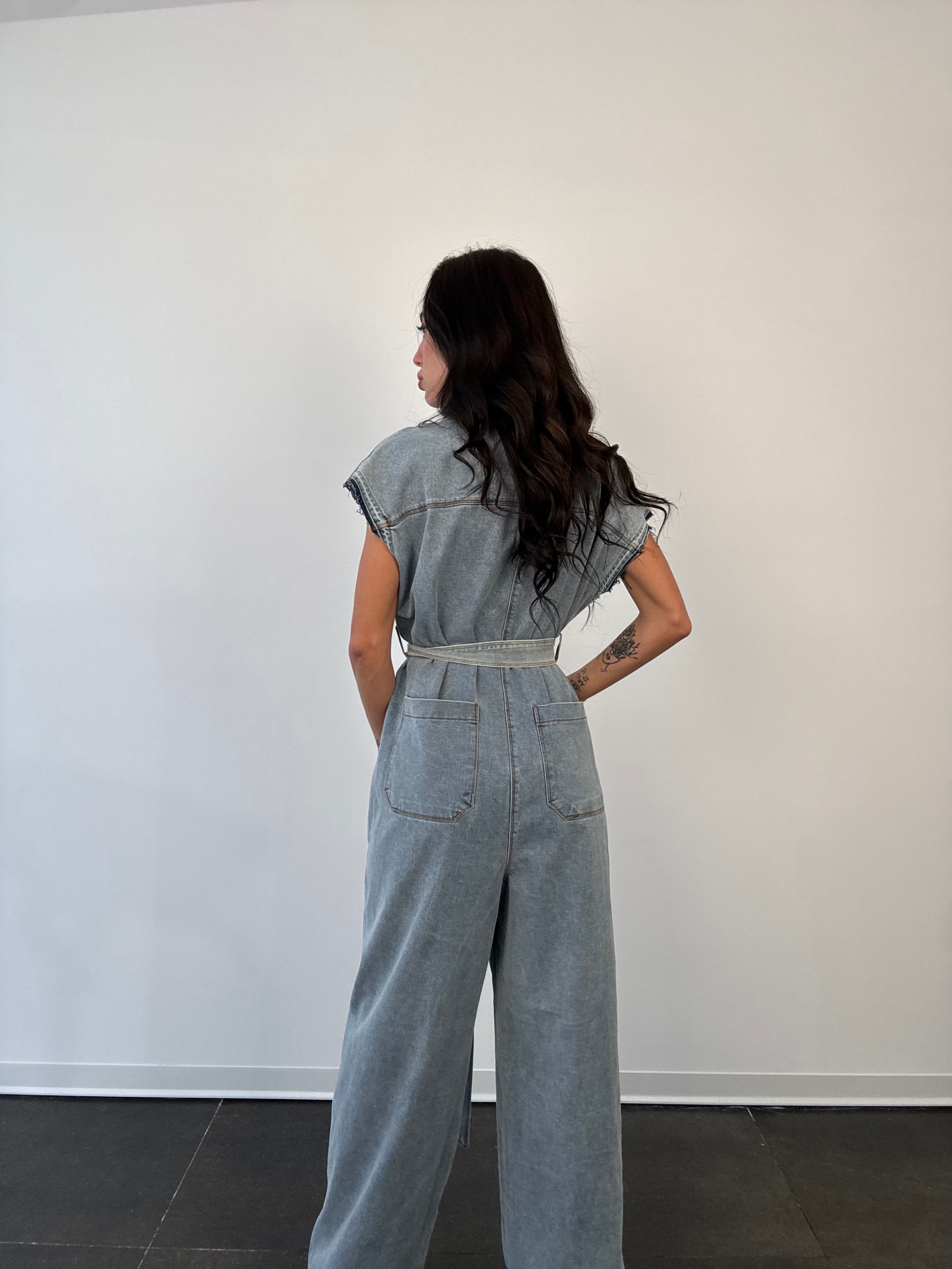 Jumpsuit denim boss
