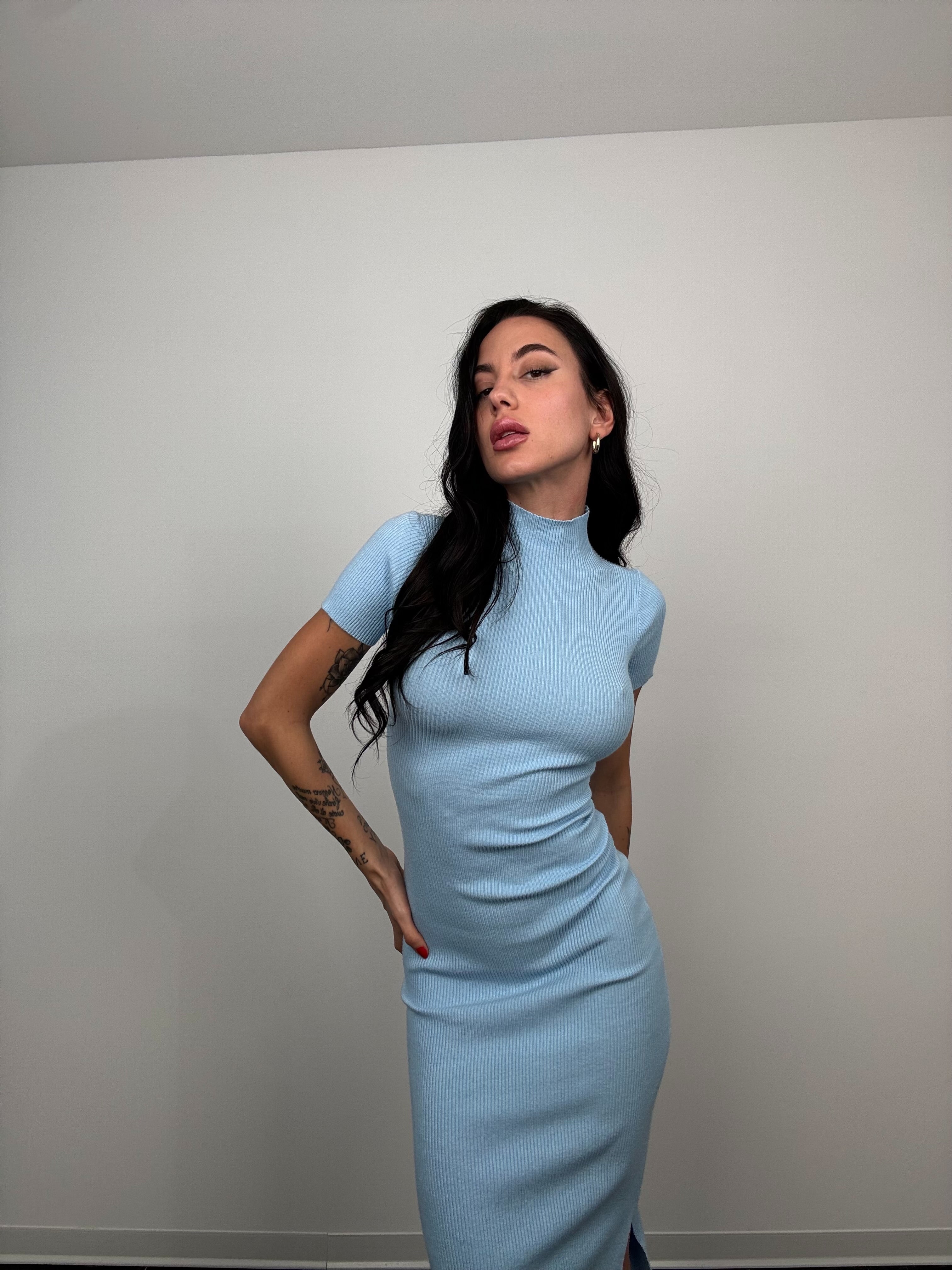 Abito venus azzurro