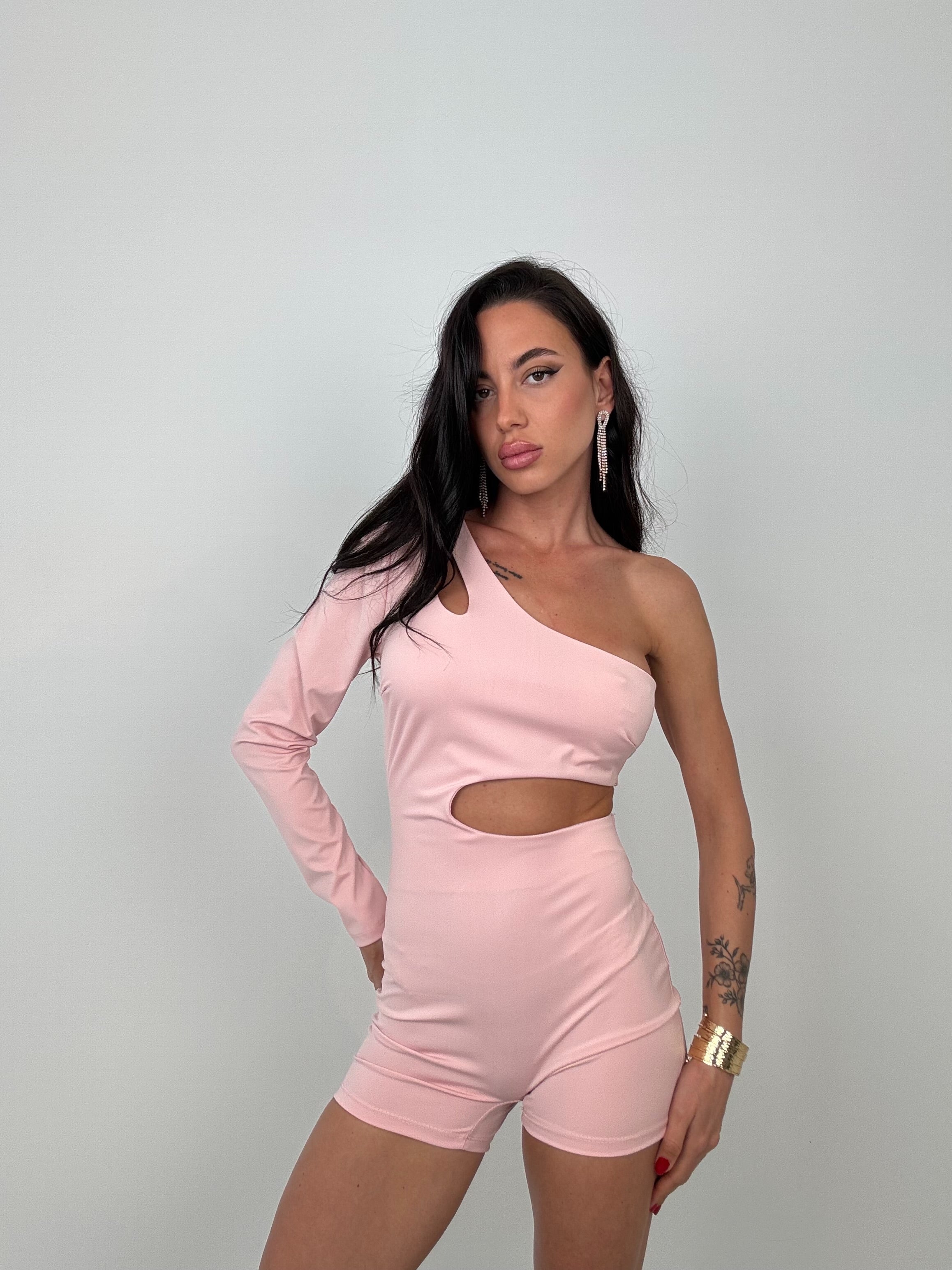 Jumpsuit Raffaella rosa