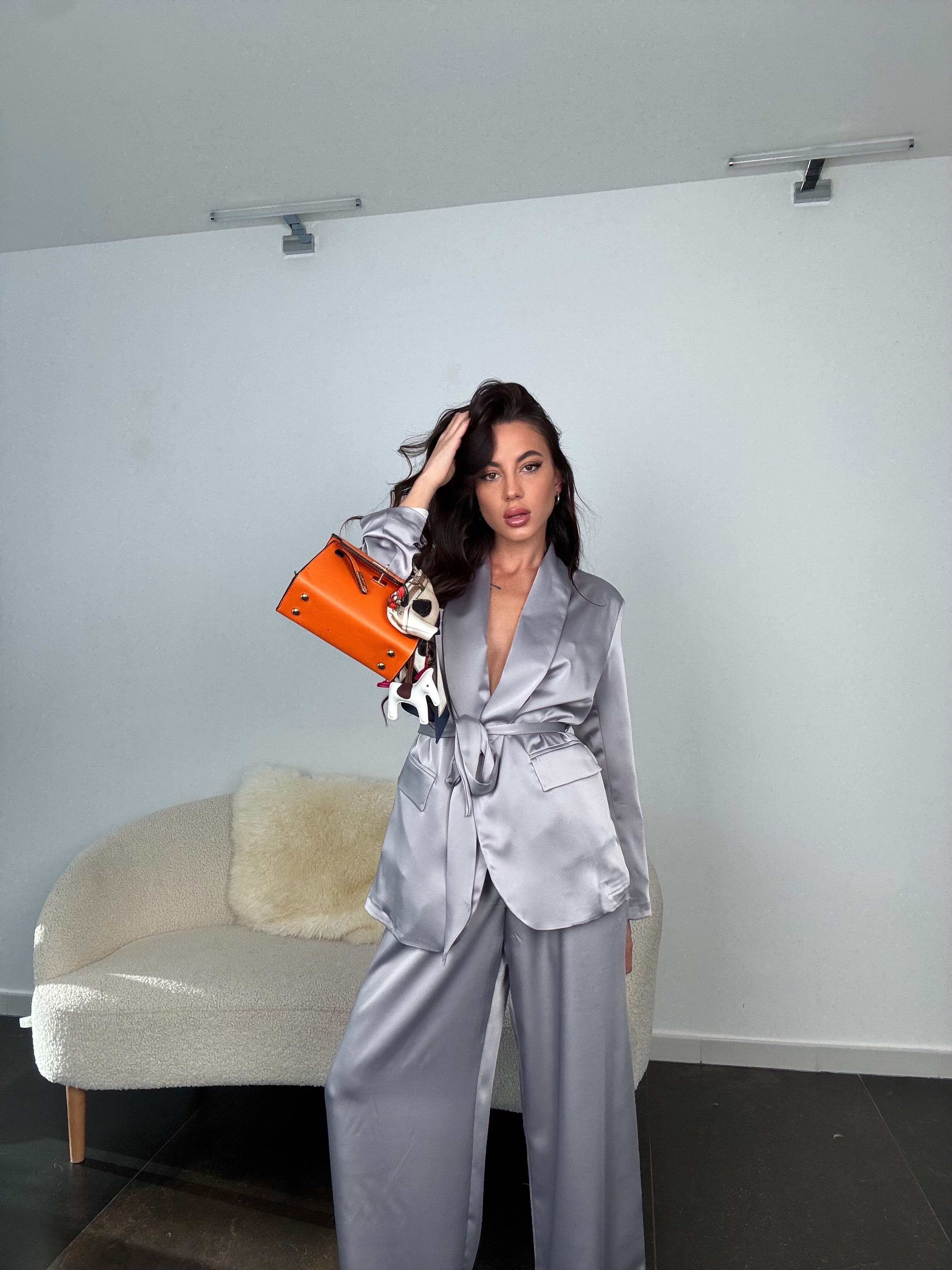TAILLEUR RASO GRIGIO