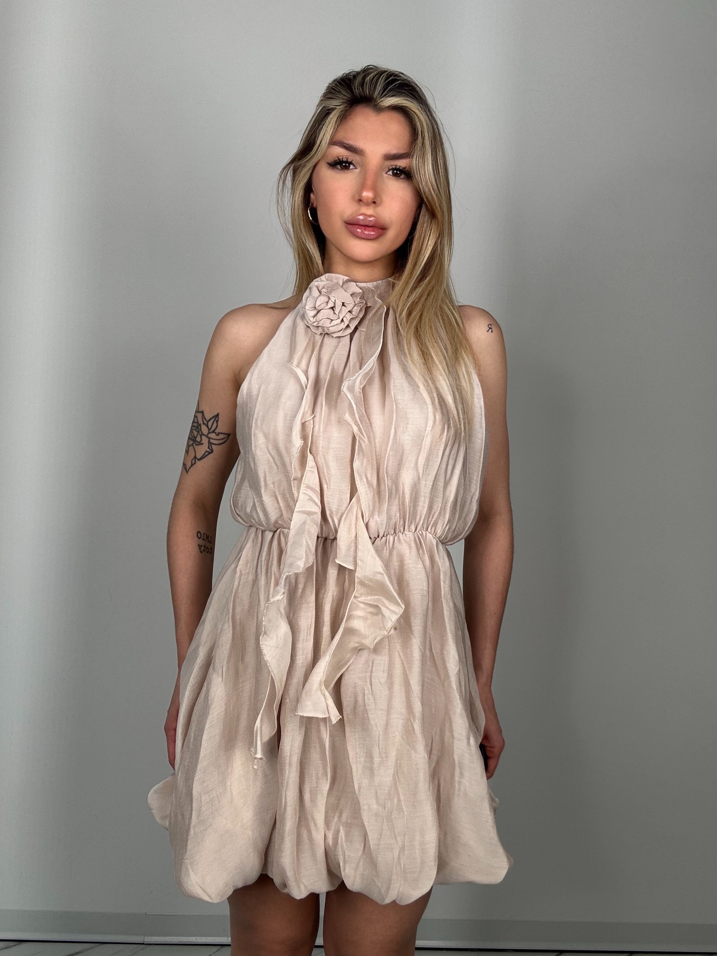 Dress tip beige