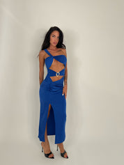 Dress Greta blu