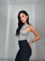 Body a costine grigio