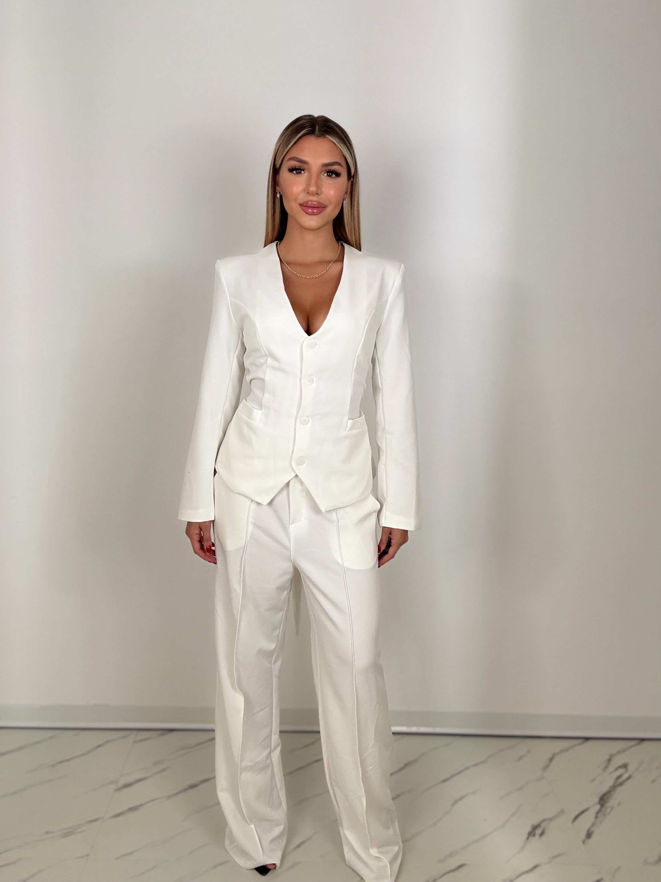 Tailleur Opal Bianco