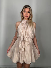 Dress tip beige