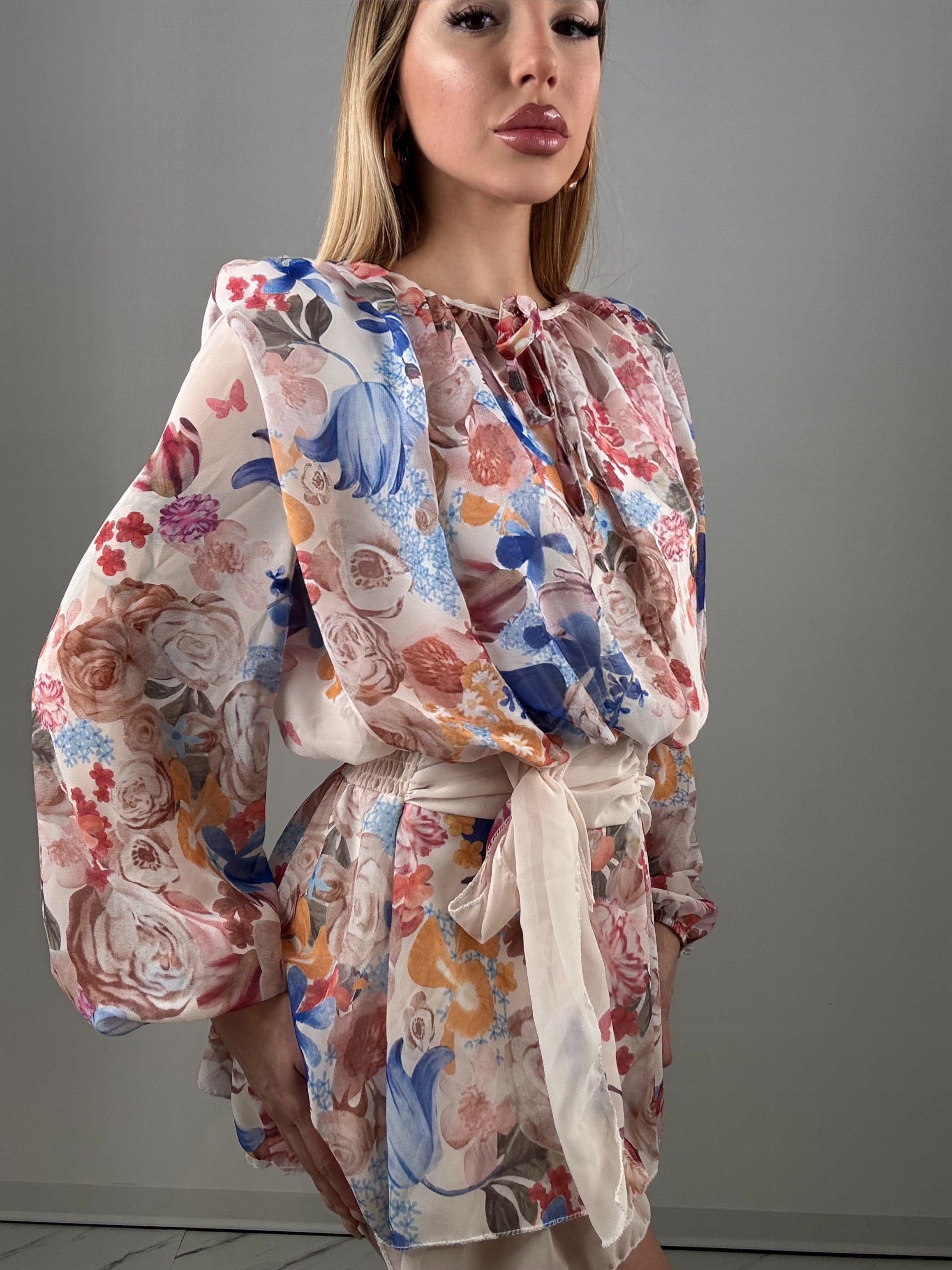 Dress gardenia multicolor
