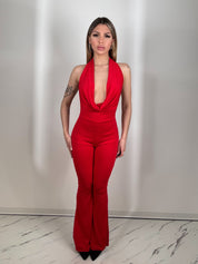 Jumpsuit delivr rosso