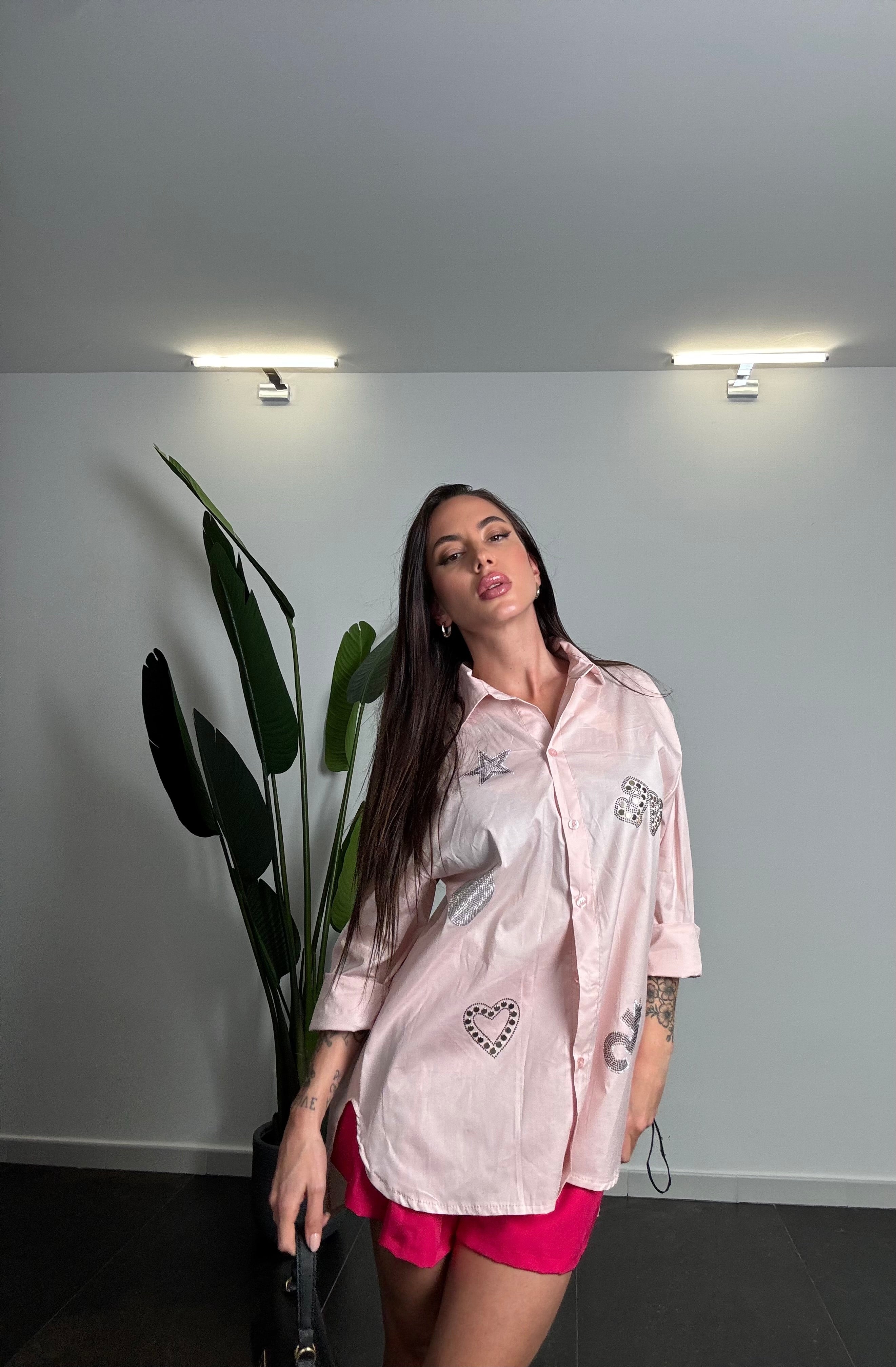 Camicia Leila rosa