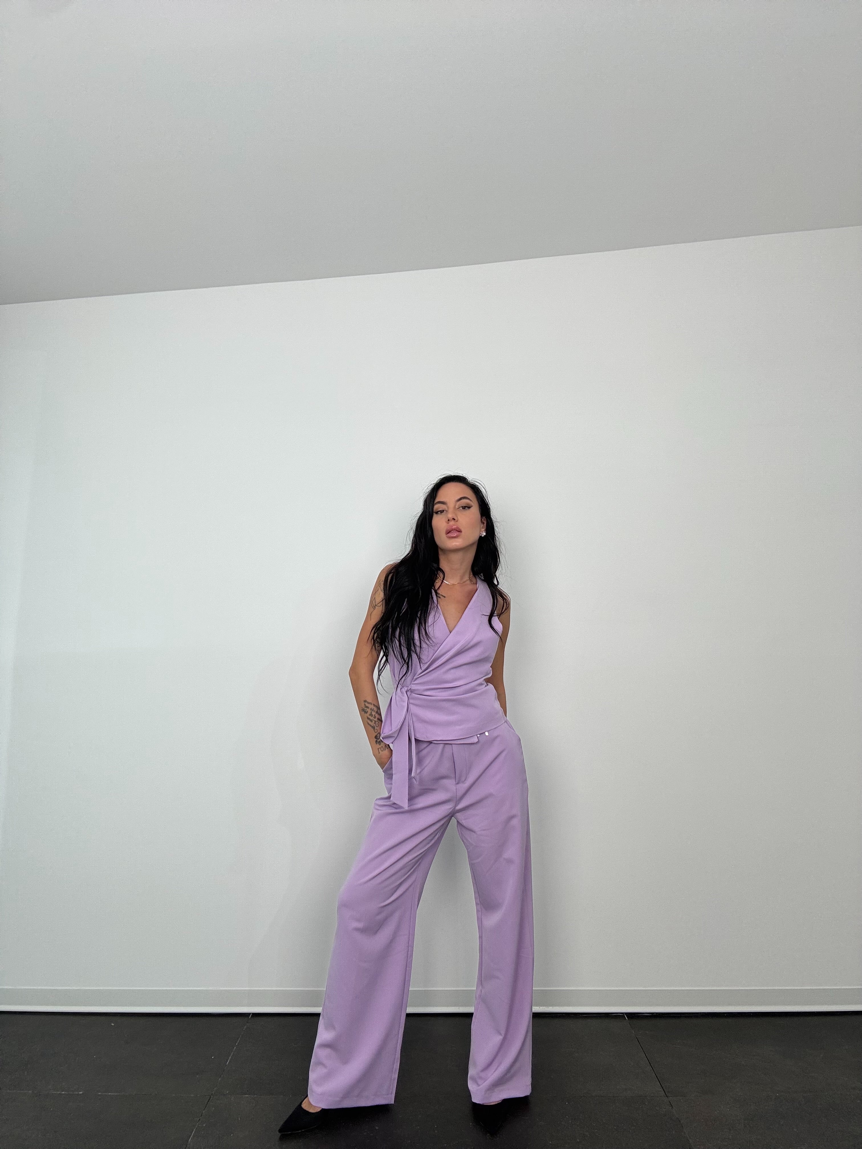 Tailleur Maya lilla