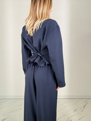 Co/ord Fold blu navy