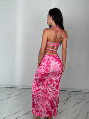 Dress cocoa rosa
