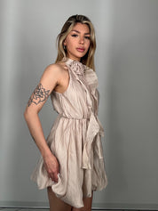 Dress tip beige