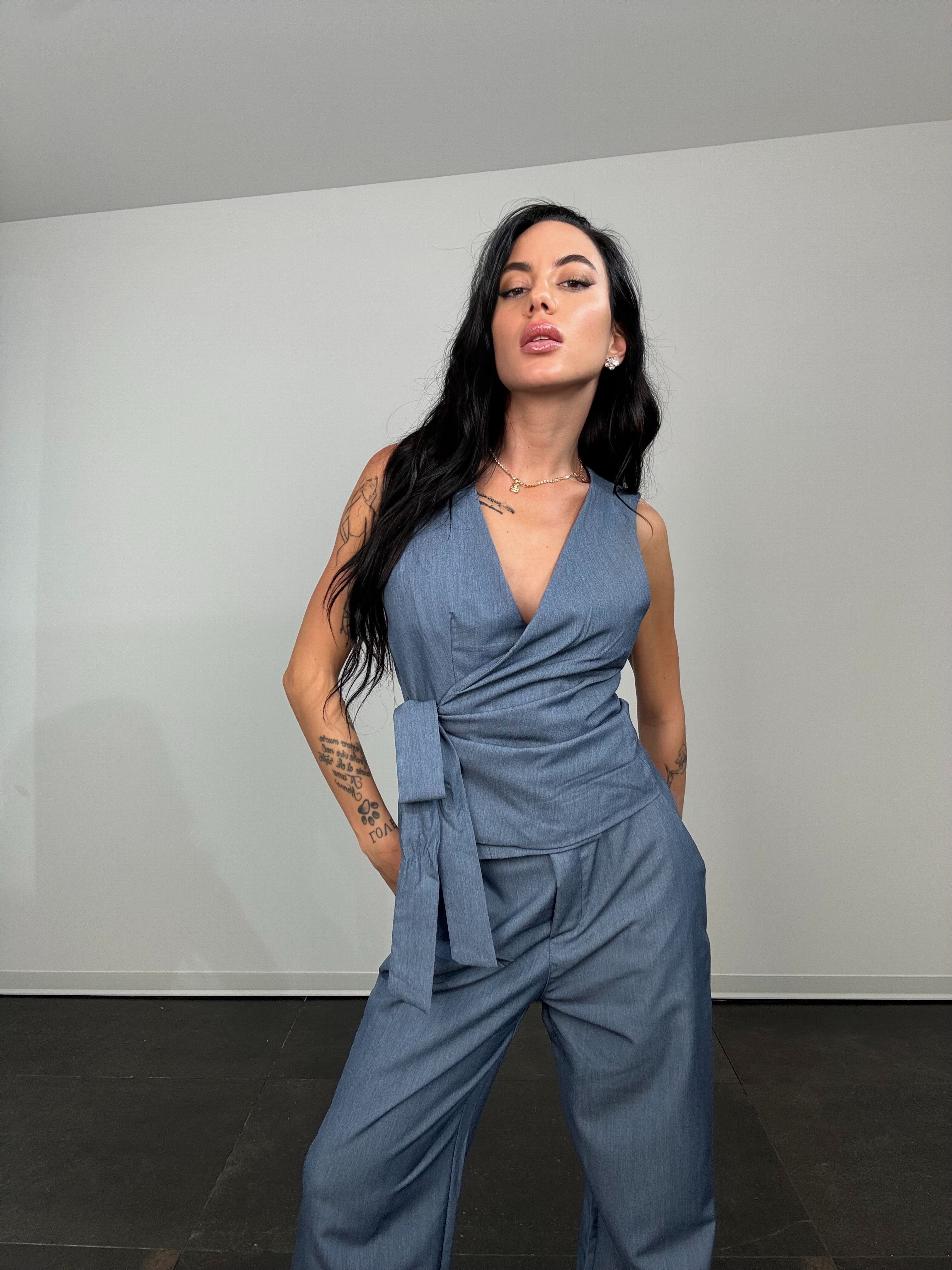 Tailleur Maya jeans