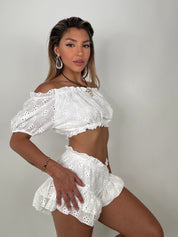 Co/ord ATC bianco