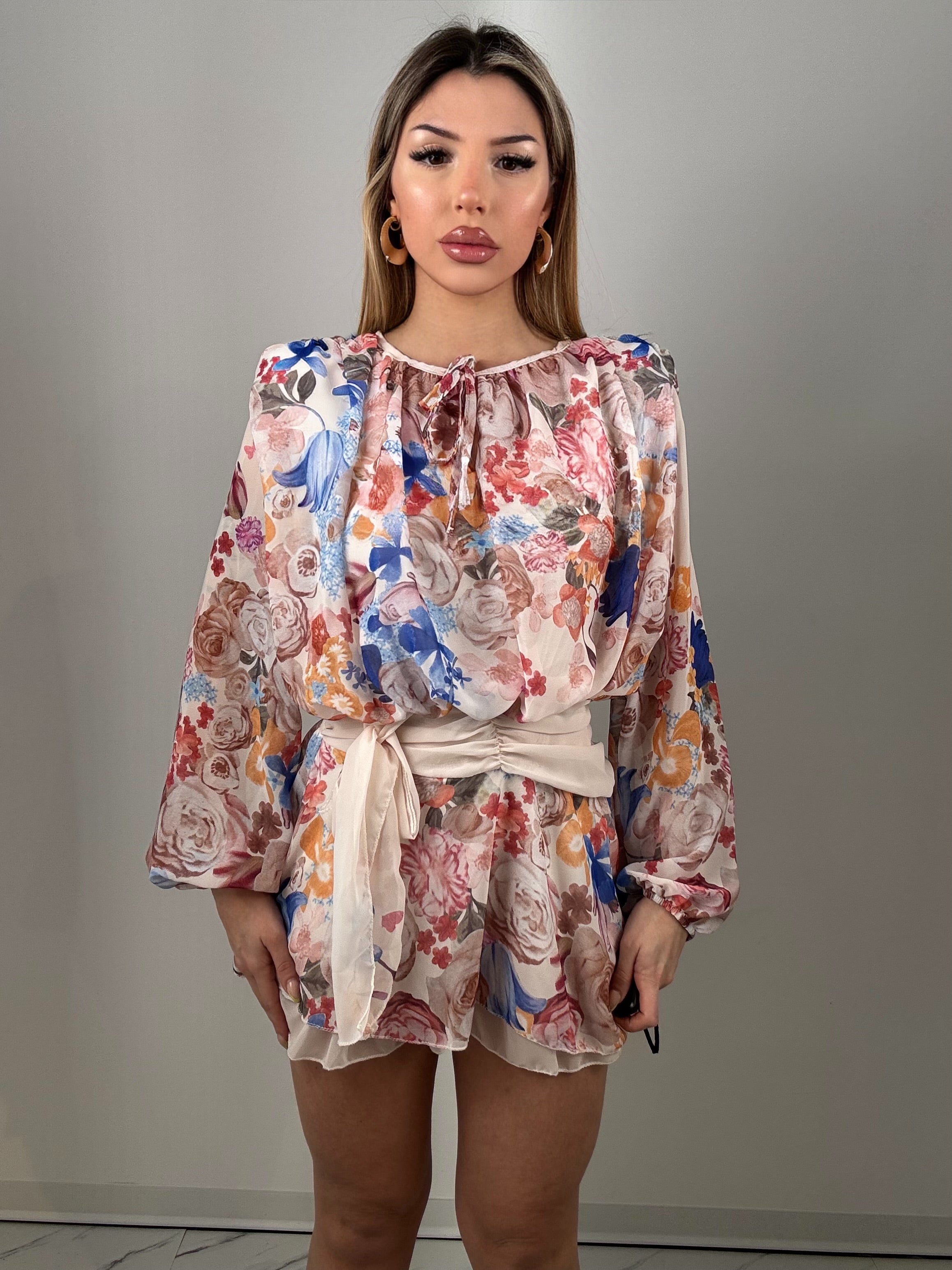 Dress gardenia multicolor