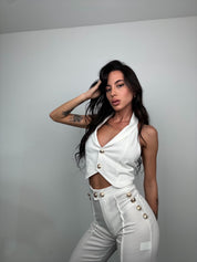 Co/ord raissa bianco