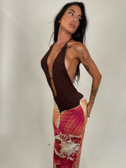 Dress SIBILLE cioccolato