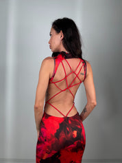 Dress anima rosso